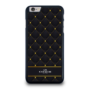 COACH NEW YORK GOLD PATTERN iPhone 6 / 6S Plus Case Cover
