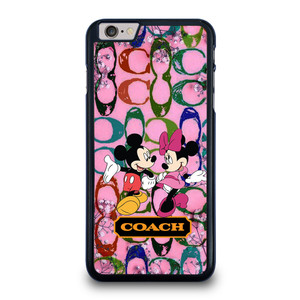 COACH PINK MICKEY MINNIE iPhone 6 / 6S Plus Case Cover COACH PINK MICKEY MINNIE iPhone 6 / 6S Plus Case Cover