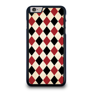 DIAMOND RED BACK PATTERN iPhone 6 / 6S Plus Case Cover