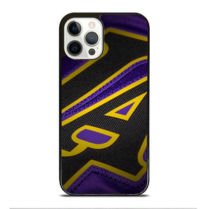 LA LAKERS LOGO JERSEY iPhone 12 Pro Case Cover