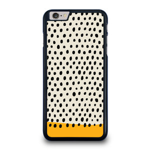 MUSTARD POLKADOTS PATTERN iPhone 6 / 6S Plus Case Cover