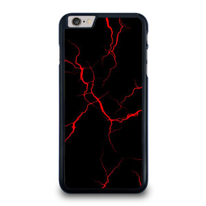 RED NEON LIGHTNING PATTERN iPhone 6 / 6S Plus Case Cover