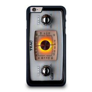 VINTAGE RADIO SILVER METAL iPhone 6 / 6S Plus Case Cover