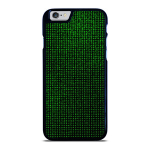 GREEN BINARY CODE PATTERN iPhone 6 / 6S Case Cover GREEN BINARY CODE PATTERN iPhone 6 / 6S Case Cover