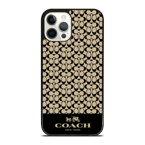 LOGO COACH NEW YORK iPhone 12 Pro Case Cover