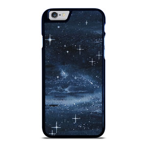 NAVY BLUE STAR FABRIC TEXTURE iPhone 6 / 6S Case Cover NAVY BLUE STAR FABRIC TEXTURE iPhone 6 / 6S Case Cover