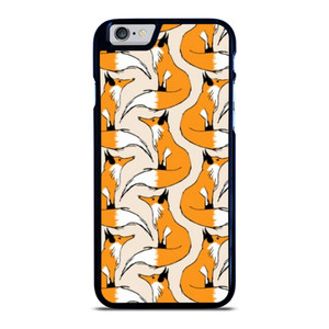 ORANGE FOX PATTERN iPhone 6 / 6S Case Cover