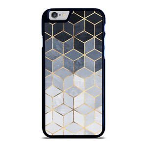 SOFT BLUE GRADIENT CUBES iPhone 6 / 6S Case Cover