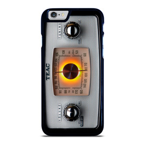 VINTAGE RADIO SILVER METAL iPhone 6 / 6S Case Cover