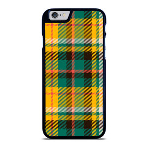 YELLOW GREEN TARTAN PATTERN iPhone 6 / 6S Case Cover YELLOW GREEN TARTAN PATTERN iPhone 6 / 6S Case Cover