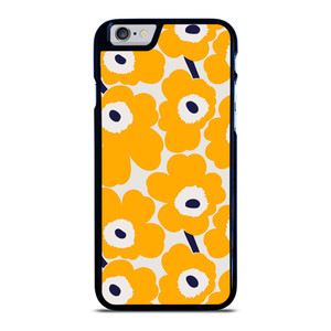 YELLOW RETRO FLORAL PATTERN iPhone 6 / 6S Case Cover