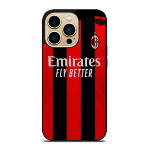 AC MILAN 2020 HOME JERSEY iPhone 14 Pro Max Case Cover