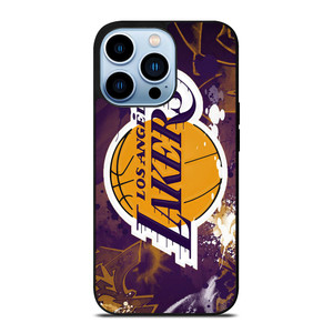 LA LAKERS ART LOGO iPhone 13 Pro Max Case Cover