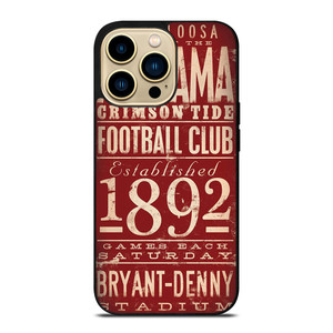 ALABAMA CRIMSON TIDE FOOTBALL CLUB 1892 iPhone 14 Pro Max Case Cover