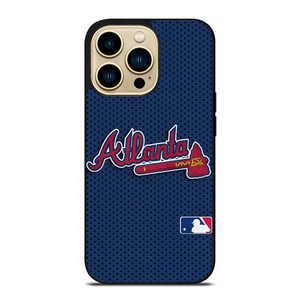 ATLANTA BRAVES JERSEY LOGO iPhone 14 Pro Max Case Cover