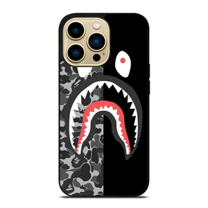 BAPE SHARK CAMO iPhone 14 Pro Max Case Cover