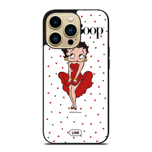BETTY BOOP POLKADOT iPhone 14 Pro Max Case Cover