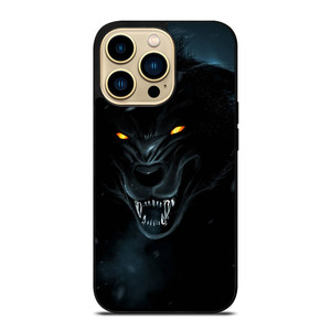 BLACK WILD WOLF iPhone 14 Pro Max Case Cover