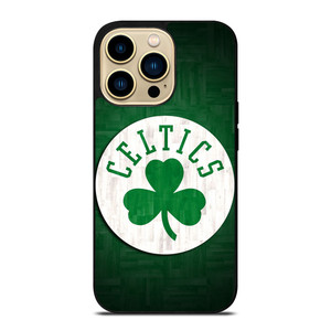 BOSTON CELTICS LEAF LOGO iPhone 14 Pro Max Case Cover