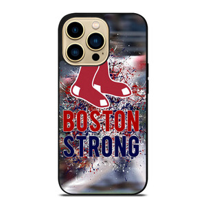BOSTON RED SOX STRONG ART iPhone 14 Pro Max Case Cover