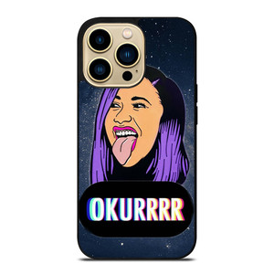 CARDI B FACE CARTOON iPhone 14 Pro Max Case Cover CARDI B FACE CARTOON iPhone 14 Pro Max Case Cover