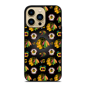 CHICAGO BLACKHAWKS COLLAGE LOGO iPhone 14 Pro Max Case Cover CHICAGO BLACKHAWKS COLLAGE LOGO iPhone 14 Pro Max Case Cover