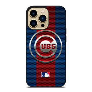 CHICAGO CUBS METAL LOGO iPhone 14 Pro Max Case Cover