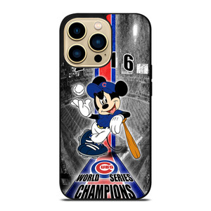 CHICAGO CUBS MICKEY MOUSE iPhone 14 Pro Max Case Cover CHICAGO CUBS MICKEY MOUSE iPhone 14 Pro Max Case Cover