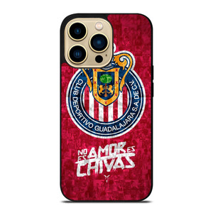 CHIVAS DE GUADALAJARA FOOTBALL CLUB LOGO iPhone 14 Pro Max Case Cover CHIVAS DE GUADALAJARA FOOTBALL CLUB LOGO iPhone 14 Pro Max Case Cover