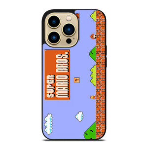 CLASSIC MARIO BROS GAME iPhone 14 Pro Max Case Cover