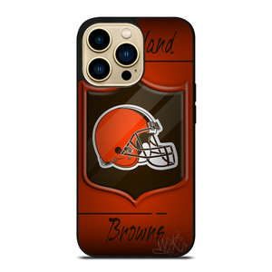 CLEVELAND BROWNS HELMET LOGO iPhone 14 Pro Max Case Cover
