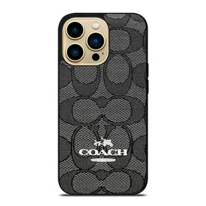 COACH NEW YORK CHARLIE SIGNATURE iPhone 14 Pro Max Case Cover