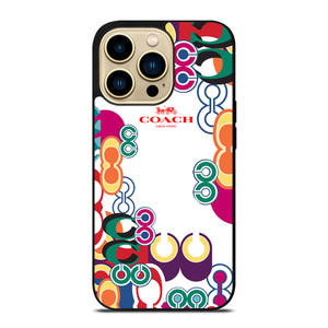 COACH NEW YORK COLOR iPhone 14 Pro Max Case Cover