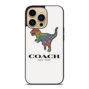 COACH NEW YORK DINOSAUR iPhone 14 Pro Max Case Cover