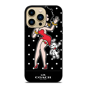 COACH NEW YORK X SEXY BETTY BOOP iPhone 14 Pro Max Case Cover
