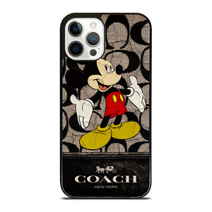 MICKEY MOUSE COACH NEW YORK iPhone 12 Pro Case Cover MICKEY MOUSE COACH NEW YORK iPhone 12 Pro Case Cover