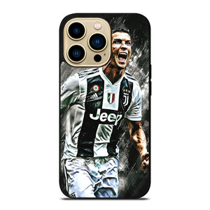 CR7 CRISTIANO RONALDO JUVENTUS FC iPhone 14 Pro Max Case Cover