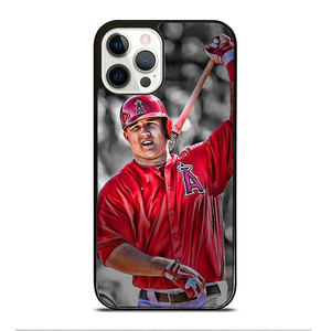 MIKE TROUT BASEBALL LOS ANGELES ANGELS iPhone 12 Pro Case Cover