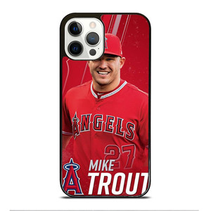 MIKE TROUT BASEBALL iPhone 12 Pro Case Cover