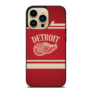 DETROIT RED WINGS NHL JERSEY iPhone 14 Pro Max Case Cover