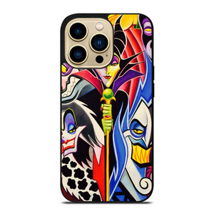 DISNEY VILLAINS CARTOON iPhone 14 Pro Max Case Cover