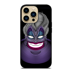 DISNEY VILLAINS URSULA FACE iPhone 14 Pro Max Case Cover