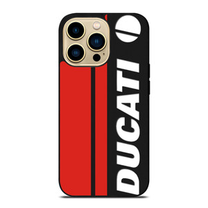 DUCATI MOTOR VERTICAL LOGO iPhone 14 Pro Max Case Cover