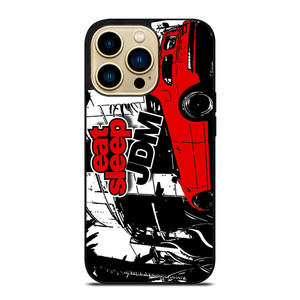 EAT SLEEP JDM ART iPhone 14 Pro Max Case Cover