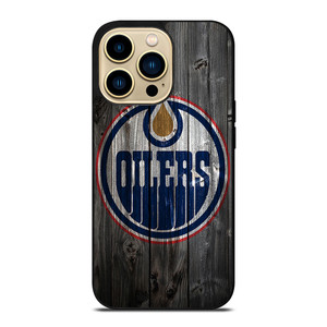 EDMONTON OILERS WOODEN LOGO iPhone 14 Pro Max Case Cover EDMONTON OILERS WOODEN LOGO iPhone 14 Pro Max Case Cover