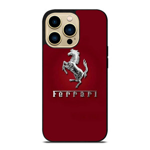 FERRARI LOGO RED iPhone 14 Pro Max Case Cover FERRARI LOGO RED iPhone 14 Pro Max Case Cover