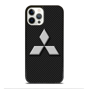 MITSUBISHI MOTORS CARBON LOGO iPhone 12 Pro Case Cover