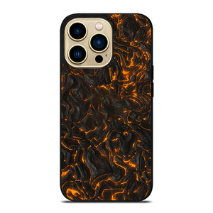 FIRE AND LAVA TEXTURES iPhone 14 Pro Max Case Cover