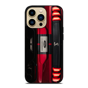 FORD MUSTANG SHELBY BACK VIEW iPhone 14 Pro Max Case Cover