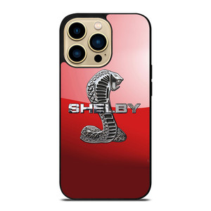 FORD MUSTANG SHELBY COBRA RED LOGO iPhone 14 Pro Max Case Cover FORD MUSTANG SHELBY COBRA RED LOGO iPhone 14 Pro Max Case Cover